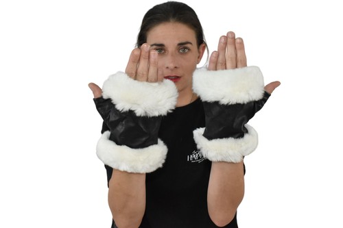 Leather gloves genuine - leather,