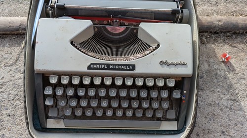 Vintage olympia werke - vintage, ag
