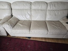 Cream Biege Sofa 3 Seater