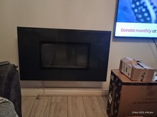 wall mounted flueless gas fire 