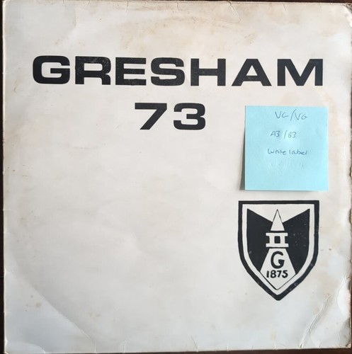 Gresham vinyl record - 73,