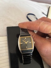 womans sliver /black dimond 12