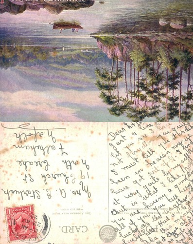 Vintage postcard - vintage,