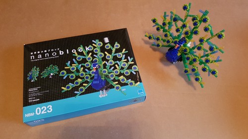 Nanoblock nbm 023 - nanoblock, peacock