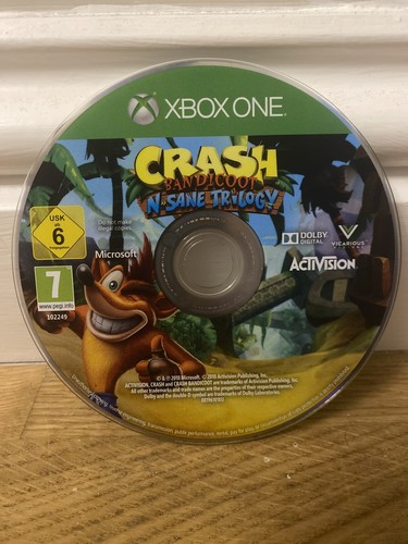 Crash bandicoot nsane trilogy - crash,