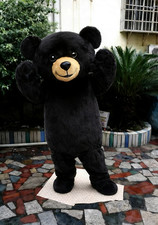 Halloween Black bear Mascot