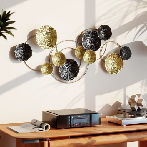 Metal wall art with - metal,