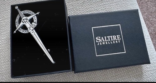 Saltire jewellery kilt pin - jewellery,