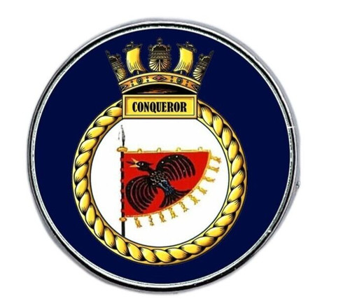 Hms conqueror royal - hms, navy