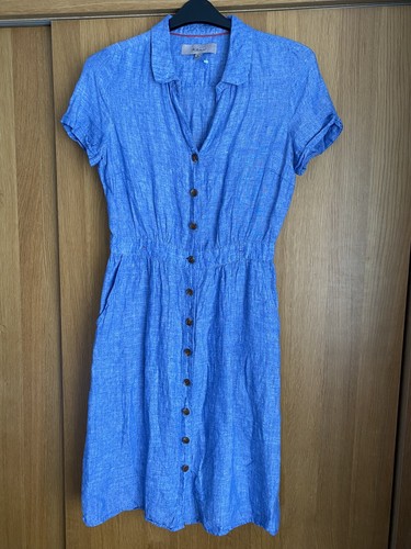 Kew blue polka - blue, short