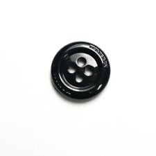 Burberry Stamped Buttons Black Metal Type 10pcs