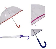 Kids Transparent Dome Umbrella