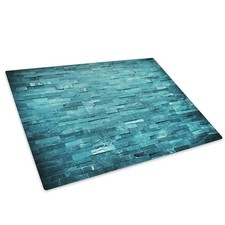 Blue Green Teal Brick Wall