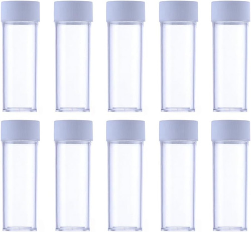 12pcs 25ml plastic test - 12pcs, tubes