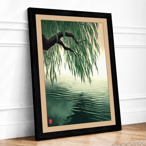 Weeping willow water - weeping, at