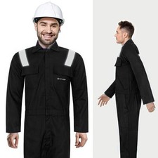Work wear black overalls - work,