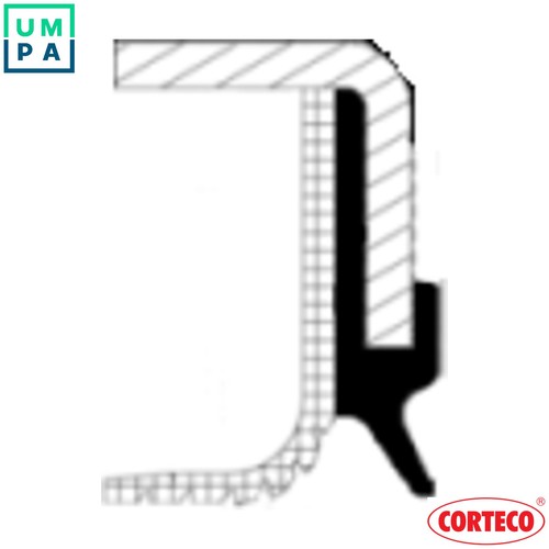 Shaft seal crankshaft - shaft,