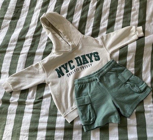 Zara baby boy hoodie shorts - boy,