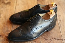 Barker Black Leather Derby