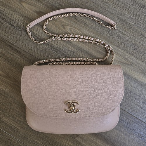 Chanel beige caviar leather - chanel,