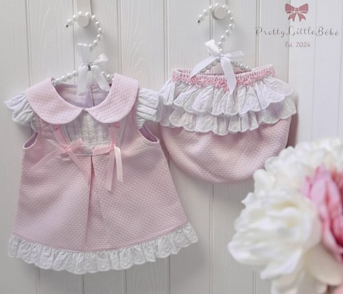 Pink split back dress - back,