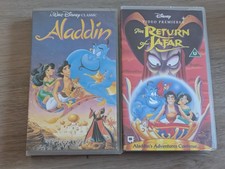 Aladdin VHS Tapes bundle x2