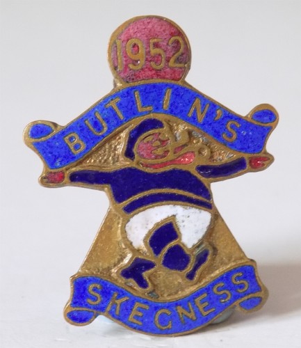 Butlins holiday camp badge - camp,