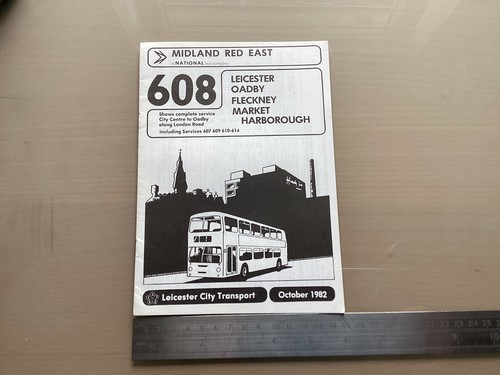Midland red east nbc - route, 608