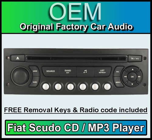 Fiat scudo car stereo - car,