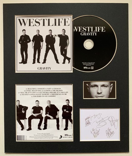 Westlife signed autographed - westlife,