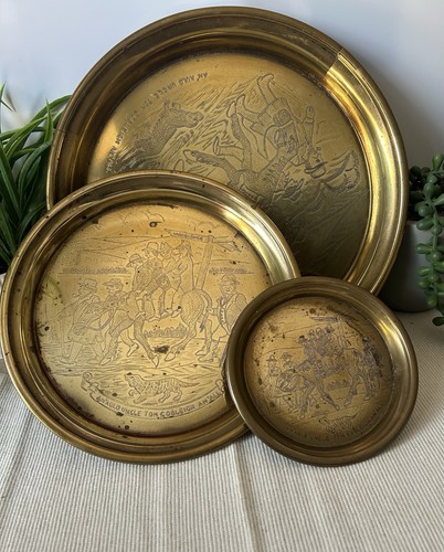 Vintage brass devon folk song - brass,