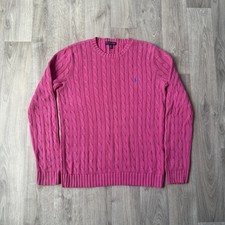 Ralph Lauren Cotton Pink Cable