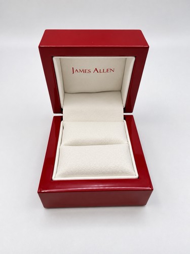 James allen red ring box - james,