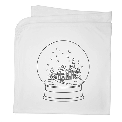 Christmas snow globe baby - snow, globe'