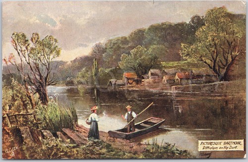 Vintage postcard artistic - vintage,