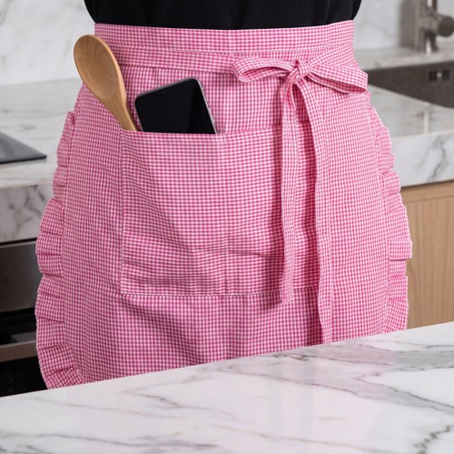 Half apron for cooking and - half,