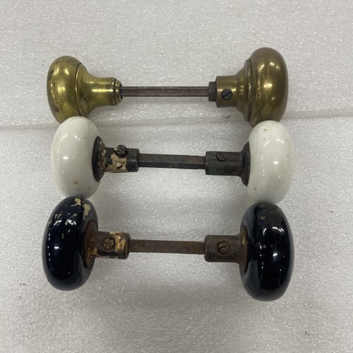 Vintage antique door knobs - vintage,
