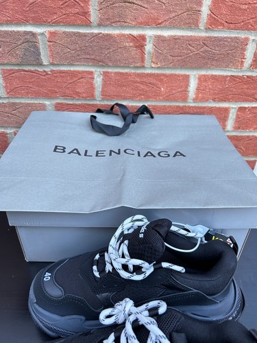 Balenciaga black leather - black,