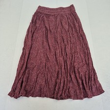 Fat Face Skirt 6 Red Womens