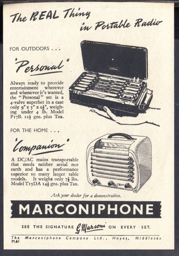 1940s vintage advert for - vintage,