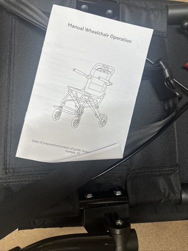 Manual lightweight wheelchair - manual,