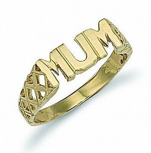 9ct yellow gold - gold, mum