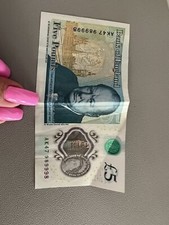 Two AK47 £5 Note Genuine