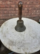 Victorian Bronze School Handbell