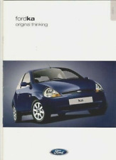 Ford Ka 2001-02 UK Market Sales Brochure Luxury Collection Style Base