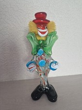 Vintage Murano Art Glass Clown