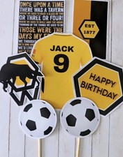 FOOTBALL Cake toppers WOLVES
