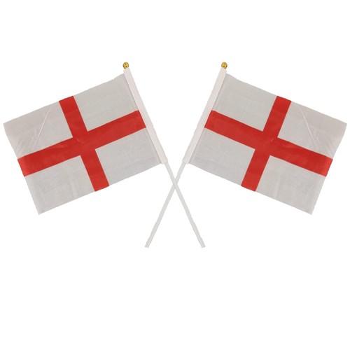 George flags england hand - st,