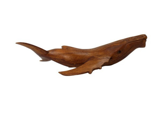 Humpback whale hand carved - humpback,