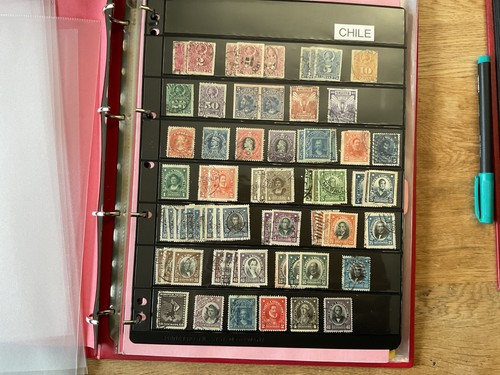 Job lot chile stamps - job, of
